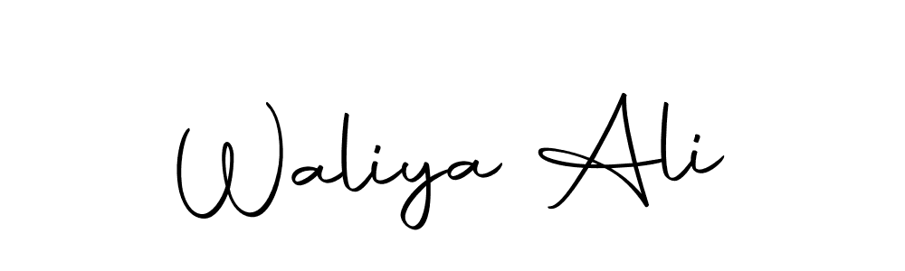It looks lik you need a new signature style for name Waliya Ali. Design unique handwritten (Autography-DOLnW) signature with our free signature maker in just a few clicks. Waliya Ali signature style 10 images and pictures png