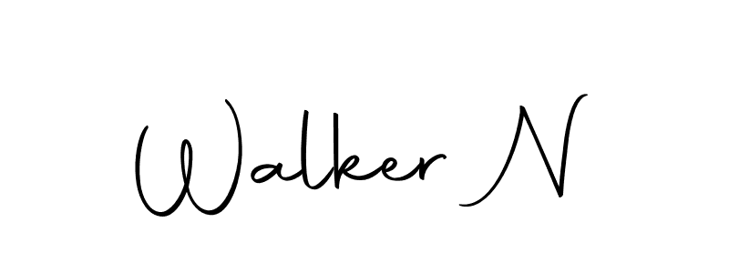 if you are searching for the best signature style for your name Walker N. so please give up your signature search. here we have designed multiple signature styles  using Autography-DOLnW. Walker N signature style 10 images and pictures png