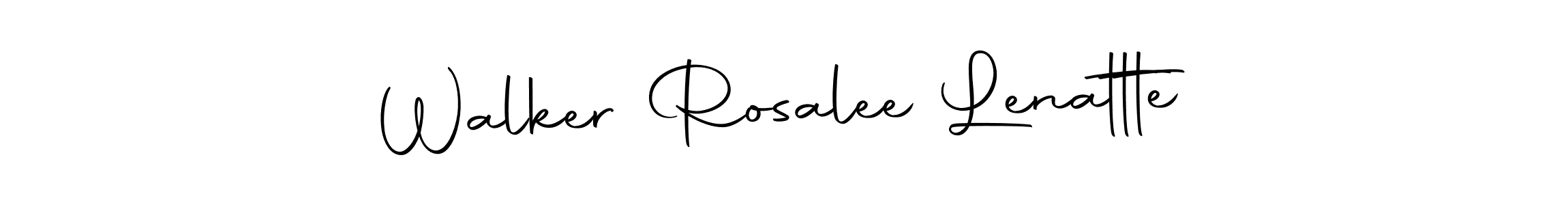 Here are the top 10 professional signature styles for the name Walker Rosalee Lenattte. These are the best autograph styles you can use for your name. Walker Rosalee Lenattte signature style 10 images and pictures png