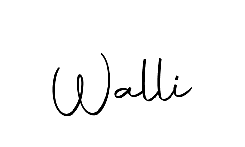 How to make Walli signature? Autography-DOLnW is a professional autograph style. Create handwritten signature for Walli name. Walli signature style 10 images and pictures png