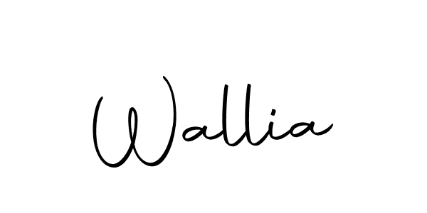 Similarly Autography-DOLnW is the best handwritten signature design. Signature creator online .You can use it as an online autograph creator for name Wallia. Wallia signature style 10 images and pictures png