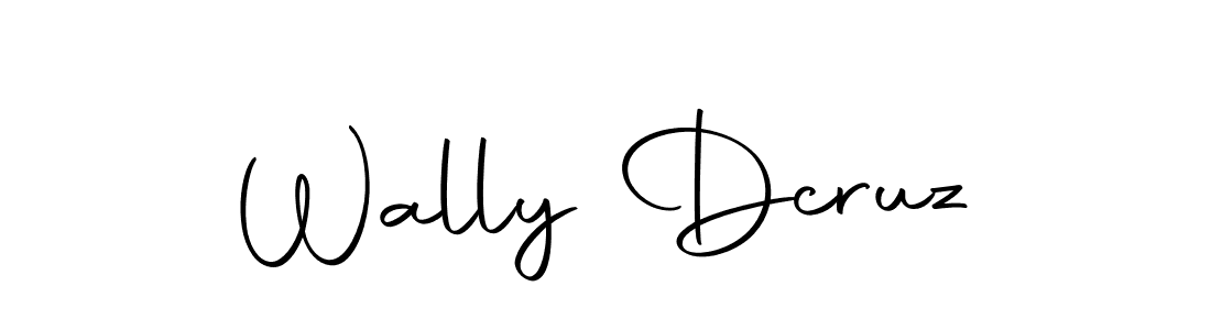 Here are the top 10 professional signature styles for the name Wally Dcruz. These are the best autograph styles you can use for your name. Wally Dcruz signature style 10 images and pictures png