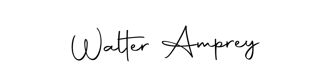 How to make Walter Amprey signature? Autography-DOLnW is a professional autograph style. Create handwritten signature for Walter Amprey name. Walter Amprey signature style 10 images and pictures png