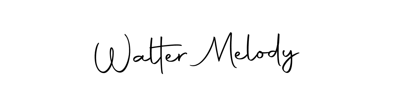 Design your own signature with our free online signature maker. With this signature software, you can create a handwritten (Autography-DOLnW) signature for name Walter Melody. Walter Melody signature style 10 images and pictures png