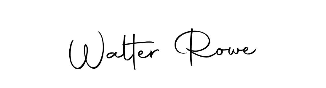 Use a signature maker to create a handwritten signature online. With this signature software, you can design (Autography-DOLnW) your own signature for name Walter Rowe. Walter Rowe signature style 10 images and pictures png