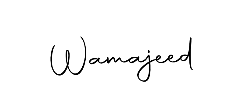 Also we have Wamajeed name is the best signature style. Create professional handwritten signature collection using Autography-DOLnW autograph style. Wamajeed signature style 10 images and pictures png