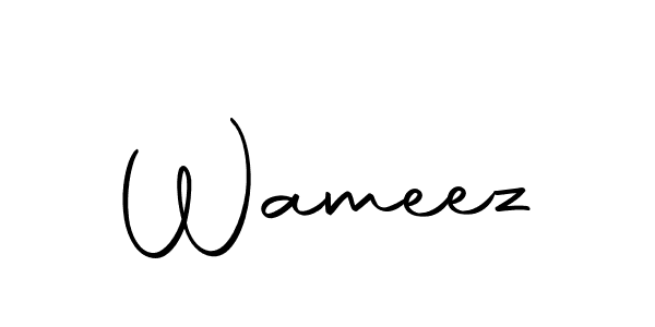 The best way (Autography-DOLnW) to make a short signature is to pick only two or three words in your name. The name Wameez include a total of six letters. For converting this name. Wameez signature style 10 images and pictures png