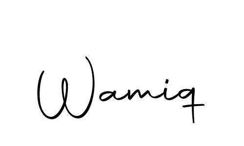 Wamiq stylish signature style. Best Handwritten Sign (Autography-DOLnW) for my name. Handwritten Signature Collection Ideas for my name Wamiq. Wamiq signature style 10 images and pictures png