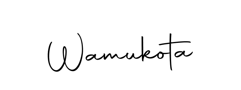 Similarly Autography-DOLnW is the best handwritten signature design. Signature creator online .You can use it as an online autograph creator for name Wamukota. Wamukota signature style 10 images and pictures png