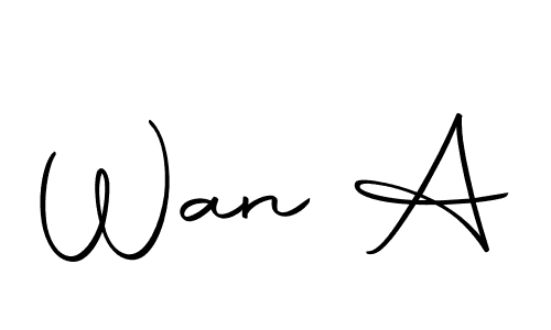 Here are the top 10 professional signature styles for the name Wan A. These are the best autograph styles you can use for your name. Wan A signature style 10 images and pictures png