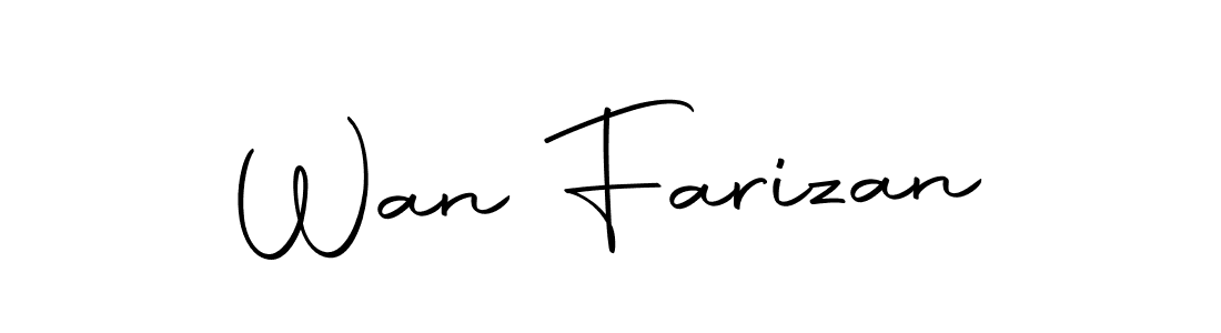 It looks lik you need a new signature style for name Wan Farizan. Design unique handwritten (Autography-DOLnW) signature with our free signature maker in just a few clicks. Wan Farizan signature style 10 images and pictures png