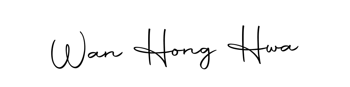 if you are searching for the best signature style for your name Wan Hong Hwa. so please give up your signature search. here we have designed multiple signature styles  using Autography-DOLnW. Wan Hong Hwa signature style 10 images and pictures png