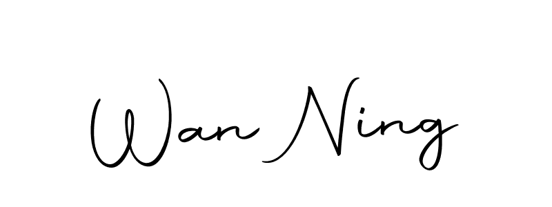 It looks lik you need a new signature style for name Wan Ning. Design unique handwritten (Autography-DOLnW) signature with our free signature maker in just a few clicks. Wan Ning signature style 10 images and pictures png