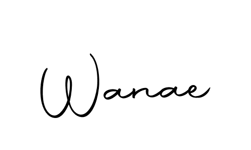 You should practise on your own different ways (Autography-DOLnW) to write your name (Wanae) in signature. don't let someone else do it for you. Wanae signature style 10 images and pictures png