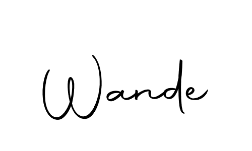 Also You can easily find your signature by using the search form. We will create Wande name handwritten signature images for you free of cost using Autography-DOLnW sign style. Wande signature style 10 images and pictures png