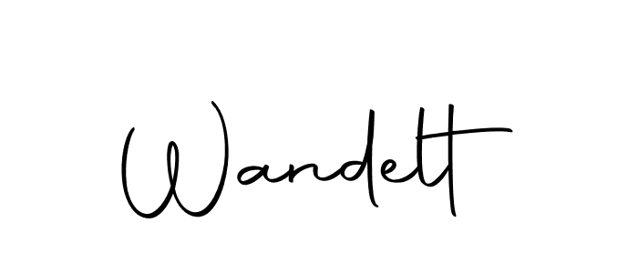 Wandelt stylish signature style. Best Handwritten Sign (Autography-DOLnW) for my name. Handwritten Signature Collection Ideas for my name Wandelt. Wandelt signature style 10 images and pictures png