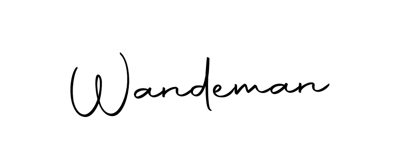 How to Draw Wandeman signature style? Autography-DOLnW is a latest design signature styles for name Wandeman. Wandeman signature style 10 images and pictures png