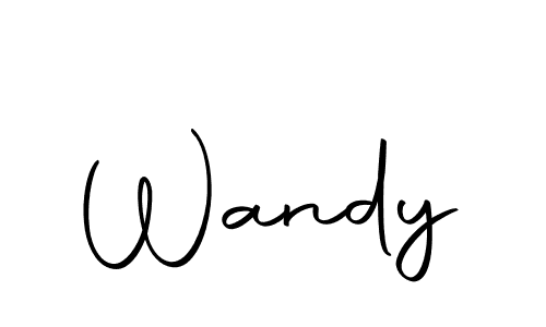 Make a beautiful signature design for name Wandy. With this signature (Autography-DOLnW) style, you can create a handwritten signature for free. Wandy signature style 10 images and pictures png