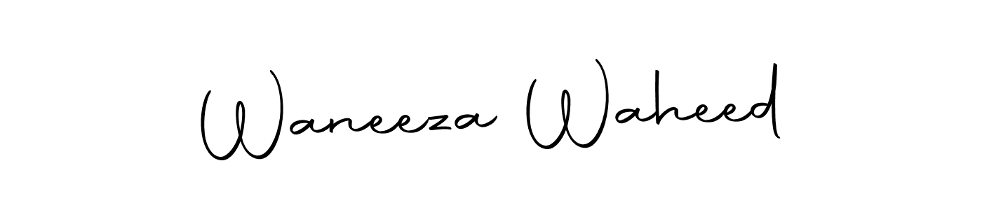 Here are the top 10 professional signature styles for the name Waneeza Waheed. These are the best autograph styles you can use for your name. Waneeza Waheed signature style 10 images and pictures png