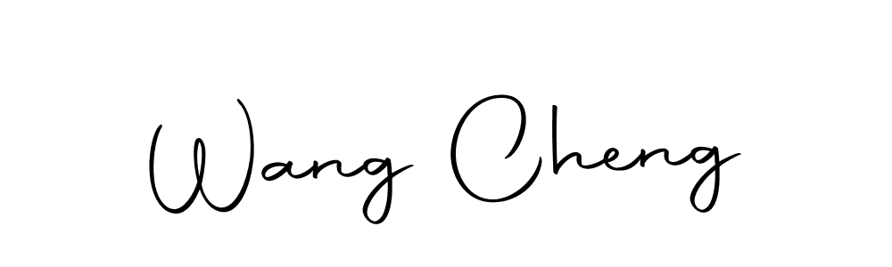 Use a signature maker to create a handwritten signature online. With this signature software, you can design (Autography-DOLnW) your own signature for name Wang Cheng. Wang Cheng signature style 10 images and pictures png