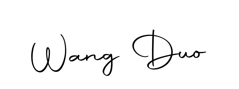 Make a short Wang Duo signature style. Manage your documents anywhere anytime using Autography-DOLnW. Create and add eSignatures, submit forms, share and send files easily. Wang Duo signature style 10 images and pictures png