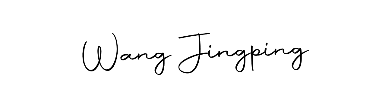You can use this online signature creator to create a handwritten signature for the name Wang Jingping. This is the best online autograph maker. Wang Jingping signature style 10 images and pictures png