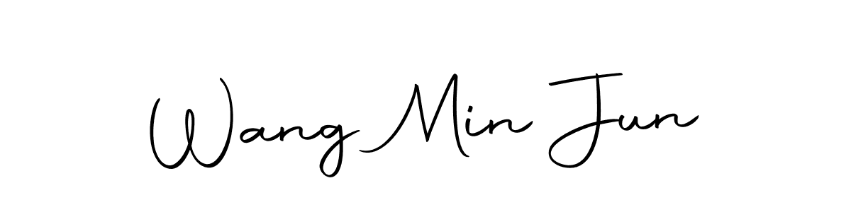 You can use this online signature creator to create a handwritten signature for the name Wang Min Jun. This is the best online autograph maker. Wang Min Jun signature style 10 images and pictures png