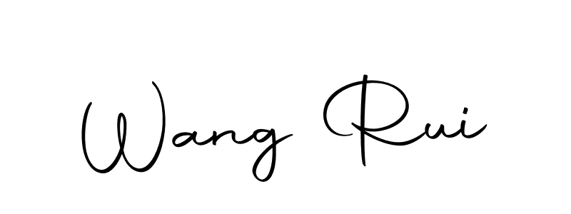 How to make Wang Rui signature? Autography-DOLnW is a professional autograph style. Create handwritten signature for Wang Rui name. Wang Rui signature style 10 images and pictures png
