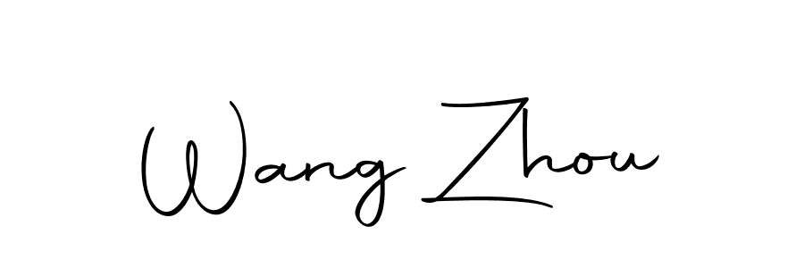 Also we have Wang Zhou name is the best signature style. Create professional handwritten signature collection using Autography-DOLnW autograph style. Wang Zhou signature style 10 images and pictures png