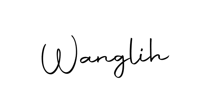 Here are the top 10 professional signature styles for the name Wanglih. These are the best autograph styles you can use for your name. Wanglih signature style 10 images and pictures png