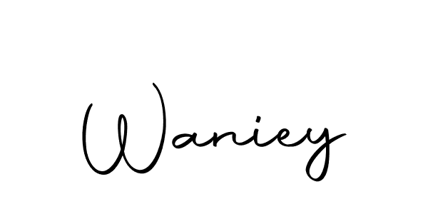 It looks lik you need a new signature style for name Waniey. Design unique handwritten (Autography-DOLnW) signature with our free signature maker in just a few clicks. Waniey signature style 10 images and pictures png
