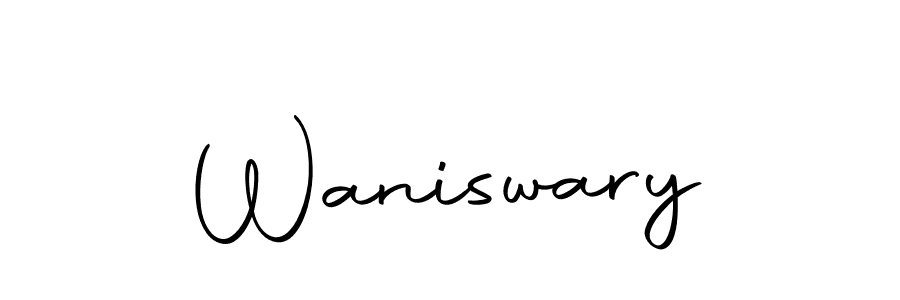 Best and Professional Signature Style for Waniswary. Autography-DOLnW Best Signature Style Collection. Waniswary signature style 10 images and pictures png