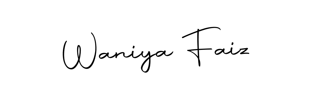 Autography-DOLnW is a professional signature style that is perfect for those who want to add a touch of class to their signature. It is also a great choice for those who want to make their signature more unique. Get Waniya Faiz name to fancy signature for free. Waniya Faiz signature style 10 images and pictures png
