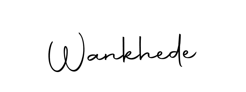 You can use this online signature creator to create a handwritten signature for the name Wankhede. This is the best online autograph maker. Wankhede signature style 10 images and pictures png