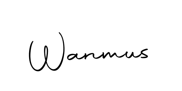 The best way (Autography-DOLnW) to make a short signature is to pick only two or three words in your name. The name Wanmus include a total of six letters. For converting this name. Wanmus signature style 10 images and pictures png
