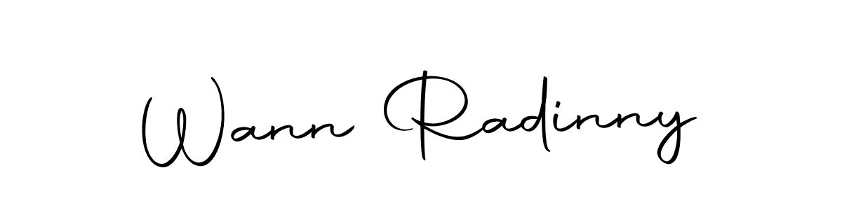 You can use this online signature creator to create a handwritten signature for the name Wann Radinny. This is the best online autograph maker. Wann Radinny signature style 10 images and pictures png