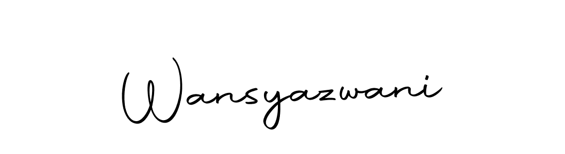 Autography-DOLnW is a professional signature style that is perfect for those who want to add a touch of class to their signature. It is also a great choice for those who want to make their signature more unique. Get Wansyazwani name to fancy signature for free. Wansyazwani signature style 10 images and pictures png