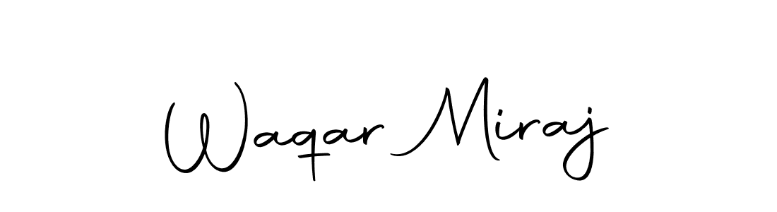 Also we have Waqar Miraj name is the best signature style. Create professional handwritten signature collection using Autography-DOLnW autograph style. Waqar Miraj signature style 10 images and pictures png