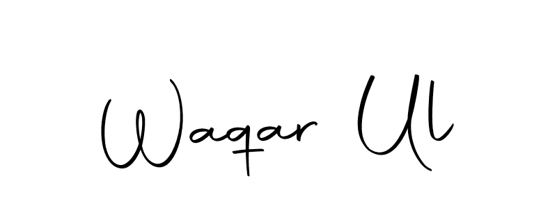 You should practise on your own different ways (Autography-DOLnW) to write your name (Waqar Ul) in signature. don't let someone else do it for you. Waqar Ul signature style 10 images and pictures png