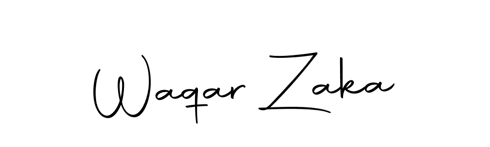 Make a beautiful signature design for name Waqar Zaka. With this signature (Autography-DOLnW) style, you can create a handwritten signature for free. Waqar Zaka signature style 10 images and pictures png