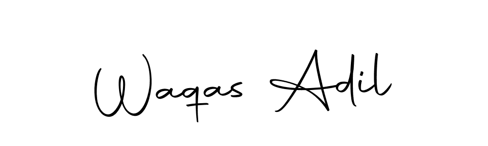 Make a beautiful signature design for name Waqas Adil. Use this online signature maker to create a handwritten signature for free. Waqas Adil signature style 10 images and pictures png
