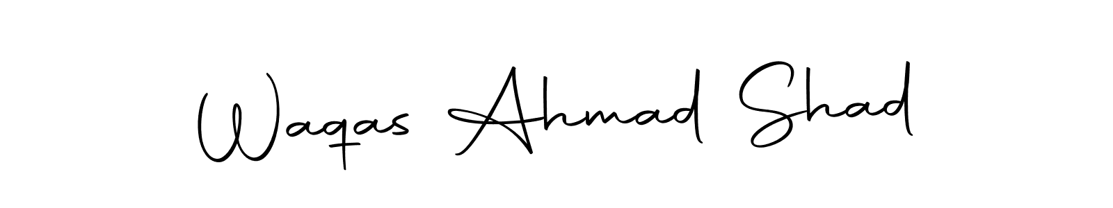 Make a short Waqas Ahmad Shad signature style. Manage your documents anywhere anytime using Autography-DOLnW. Create and add eSignatures, submit forms, share and send files easily. Waqas Ahmad Shad signature style 10 images and pictures png