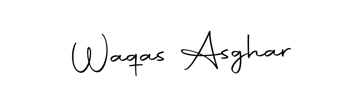 Create a beautiful signature design for name Waqas Asghar. With this signature (Autography-DOLnW) fonts, you can make a handwritten signature for free. Waqas Asghar signature style 10 images and pictures png