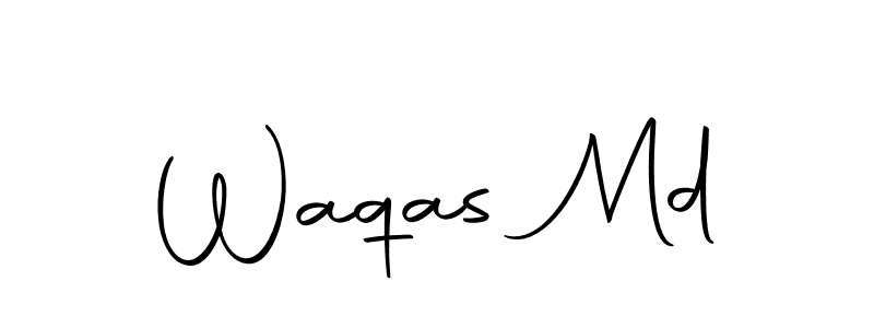 Design your own signature with our free online signature maker. With this signature software, you can create a handwritten (Autography-DOLnW) signature for name Waqas Md. Waqas Md signature style 10 images and pictures png