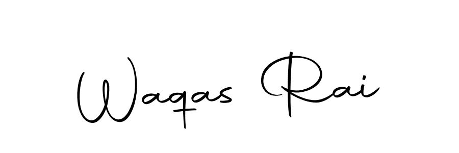 Waqas Rai stylish signature style. Best Handwritten Sign (Autography-DOLnW) for my name. Handwritten Signature Collection Ideas for my name Waqas Rai. Waqas Rai signature style 10 images and pictures png