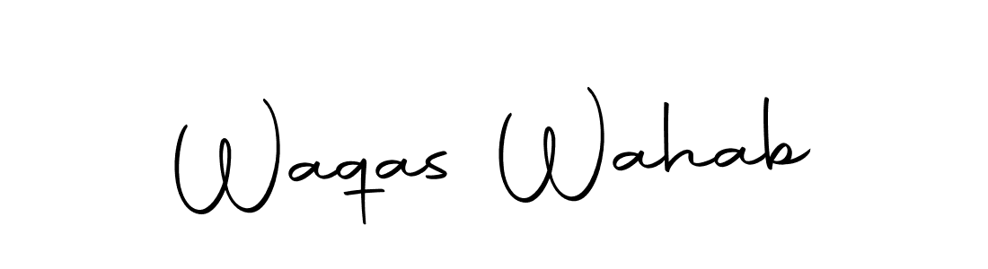 How to make Waqas Wahab signature? Autography-DOLnW is a professional autograph style. Create handwritten signature for Waqas Wahab name. Waqas Wahab signature style 10 images and pictures png