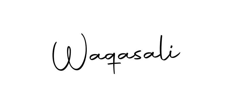 How to make Waqasali name signature. Use Autography-DOLnW style for creating short signs online. This is the latest handwritten sign. Waqasali signature style 10 images and pictures png