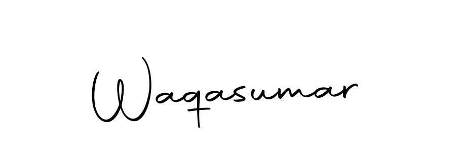 The best way (Autography-DOLnW) to make a short signature is to pick only two or three words in your name. The name Waqasumar include a total of six letters. For converting this name. Waqasumar signature style 10 images and pictures png