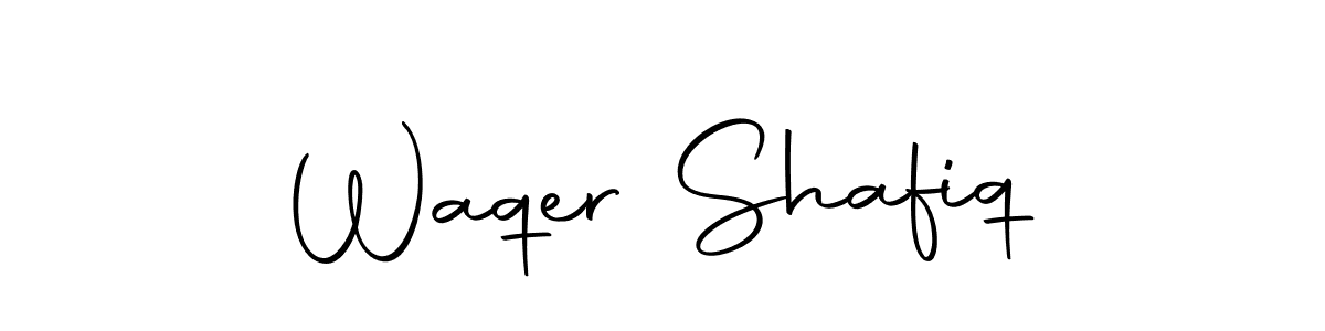 Make a beautiful signature design for name Waqer Shafiq. With this signature (Autography-DOLnW) style, you can create a handwritten signature for free. Waqer Shafiq signature style 10 images and pictures png