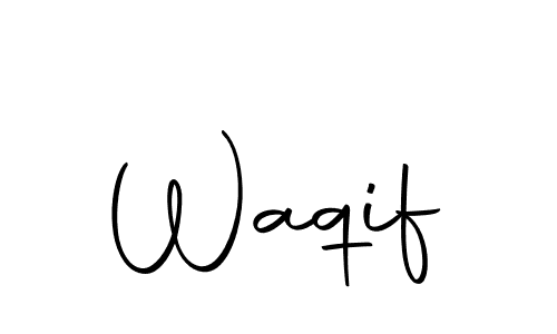The best way (Autography-DOLnW) to make a short signature is to pick only two or three words in your name. The name Waqif include a total of six letters. For converting this name. Waqif signature style 10 images and pictures png